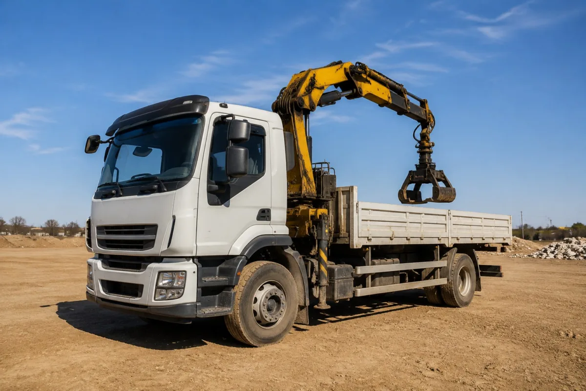 КАМАЗ 65115 с КМУ Галичанин КМУ-150